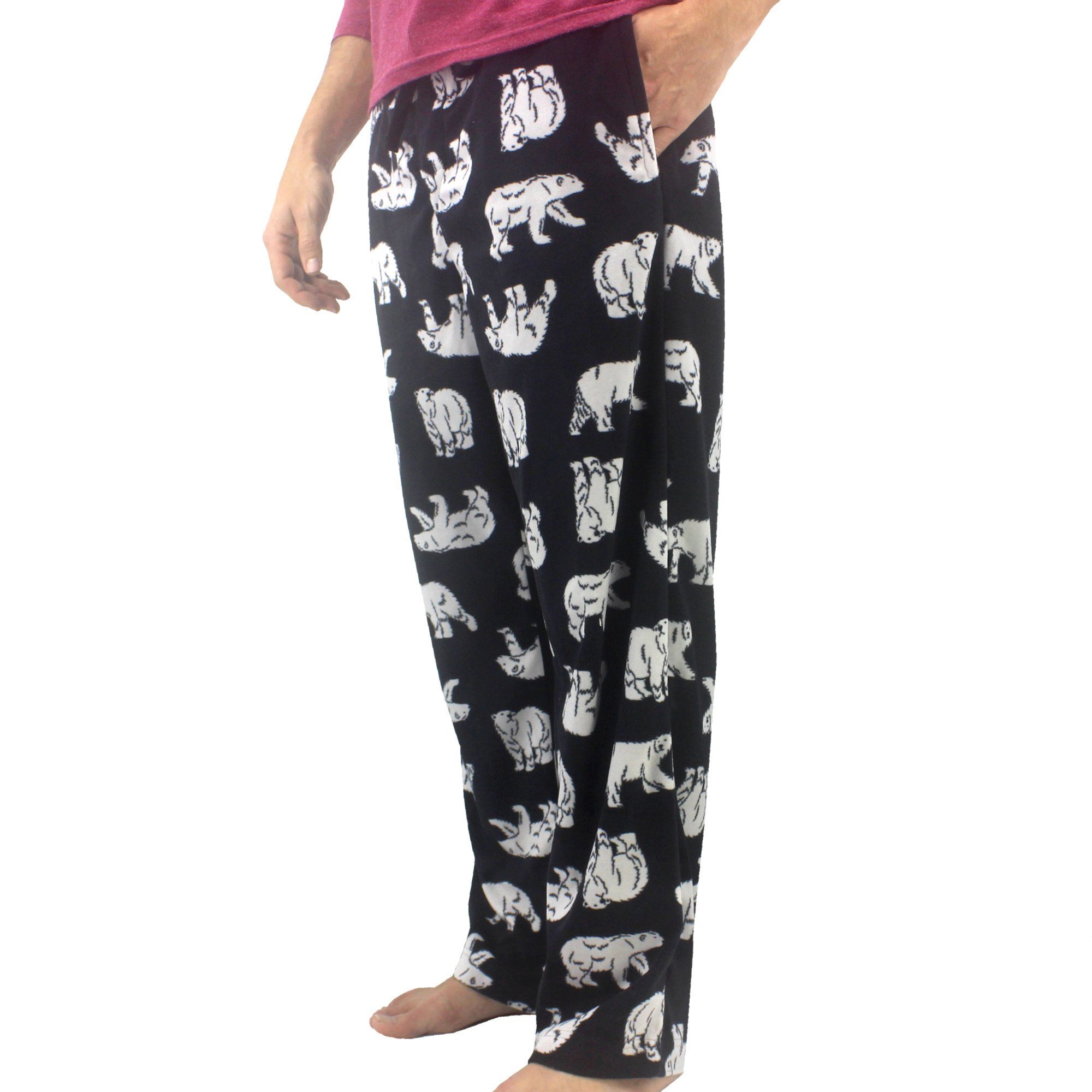 Polar Bear Pajama Pants For Men. Buy Polar Bear Lounge Pants