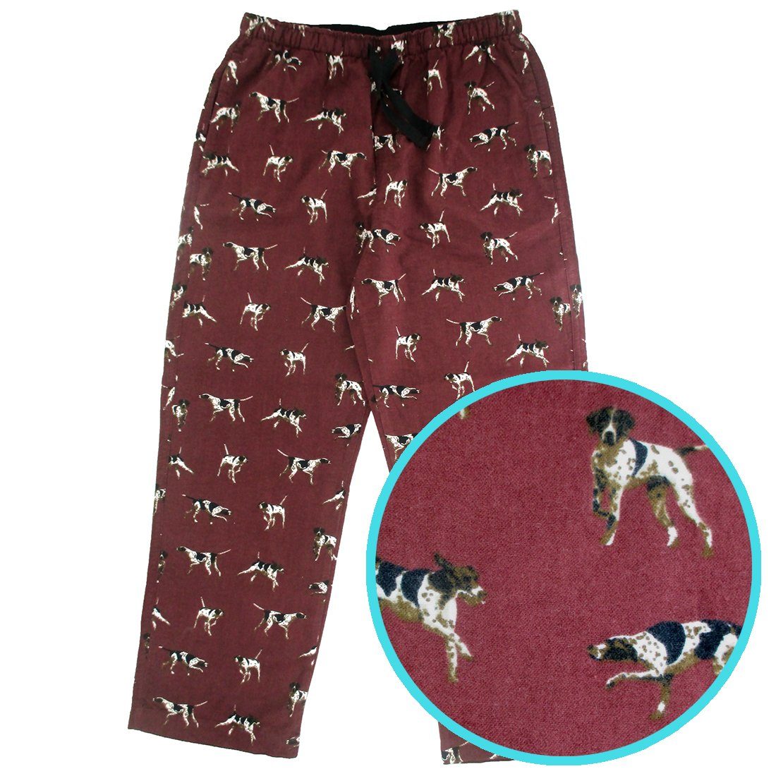 Doxie Mom and Doxie Dad Flannel Pajama Pants - What's Up Dox