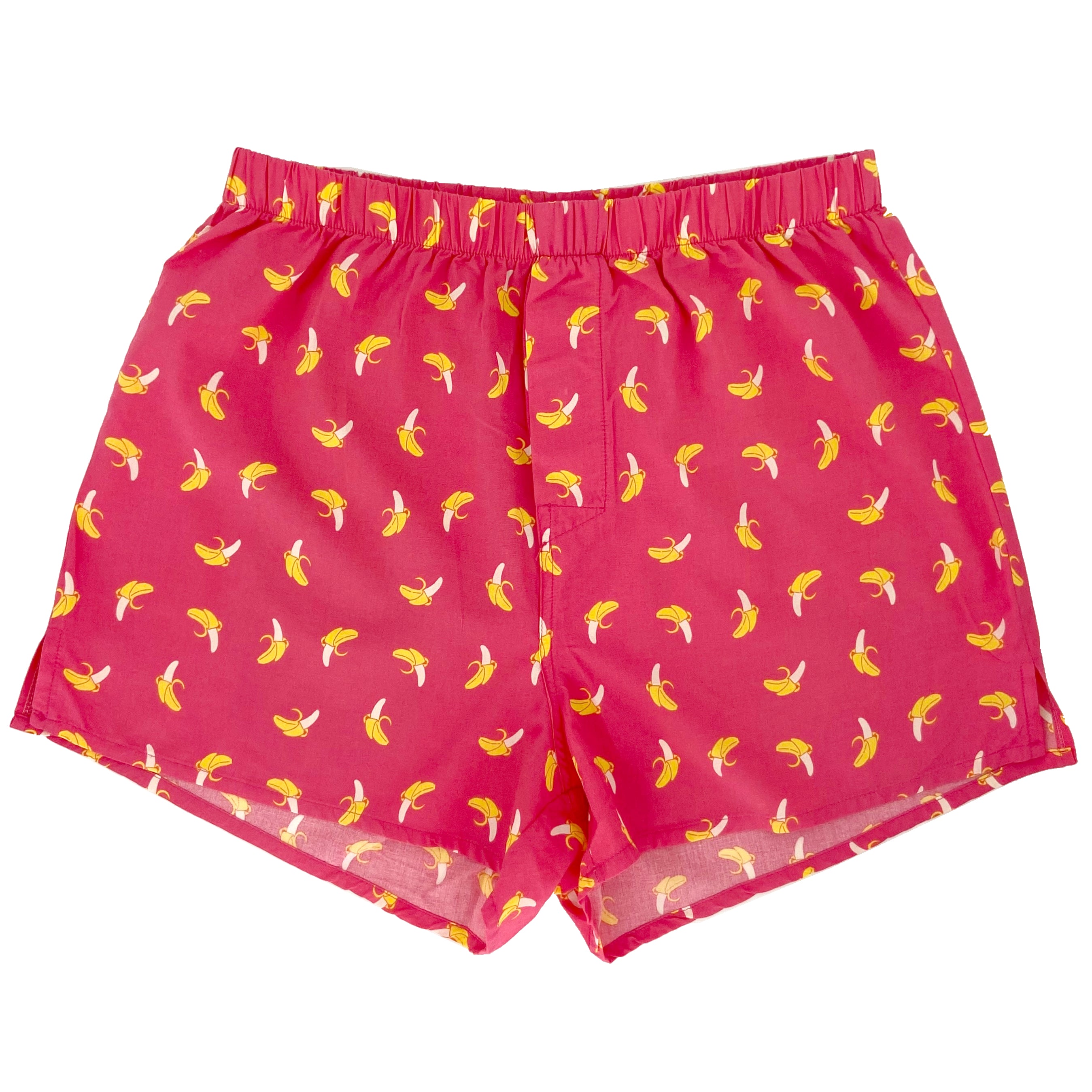 Men's Tropical Fruit Food Inspired Banana Print Boxer Shorts Underwear