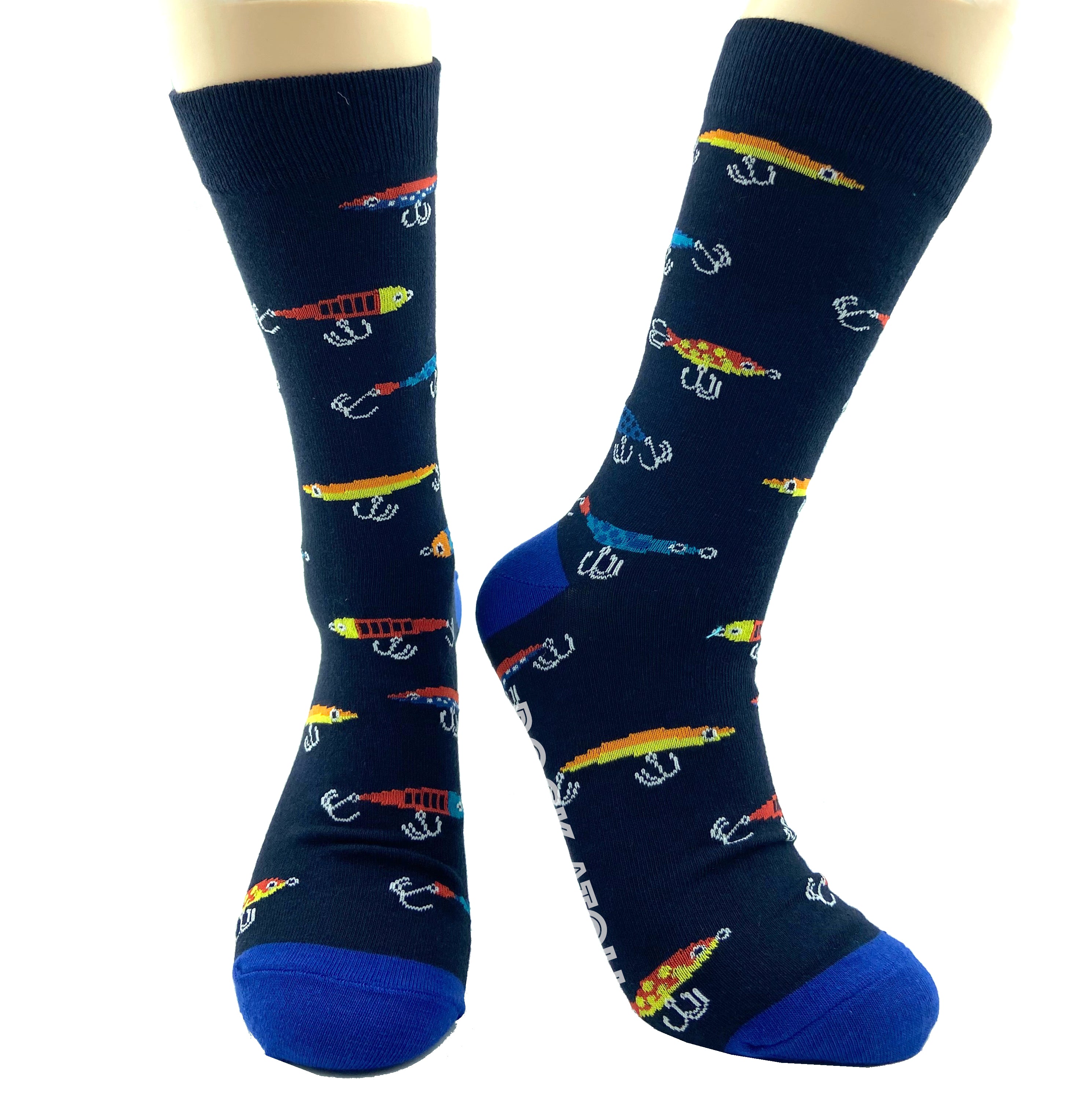 Fun Funky & Colorful Novelty Crew Dress Socks for Men and Women