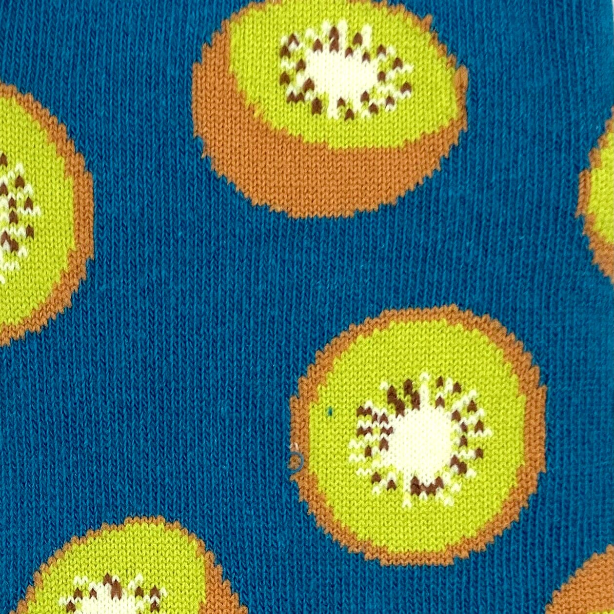 Classic Tropical Fruit Kiwi All Over Print Comfy Stretch Novelty Socks