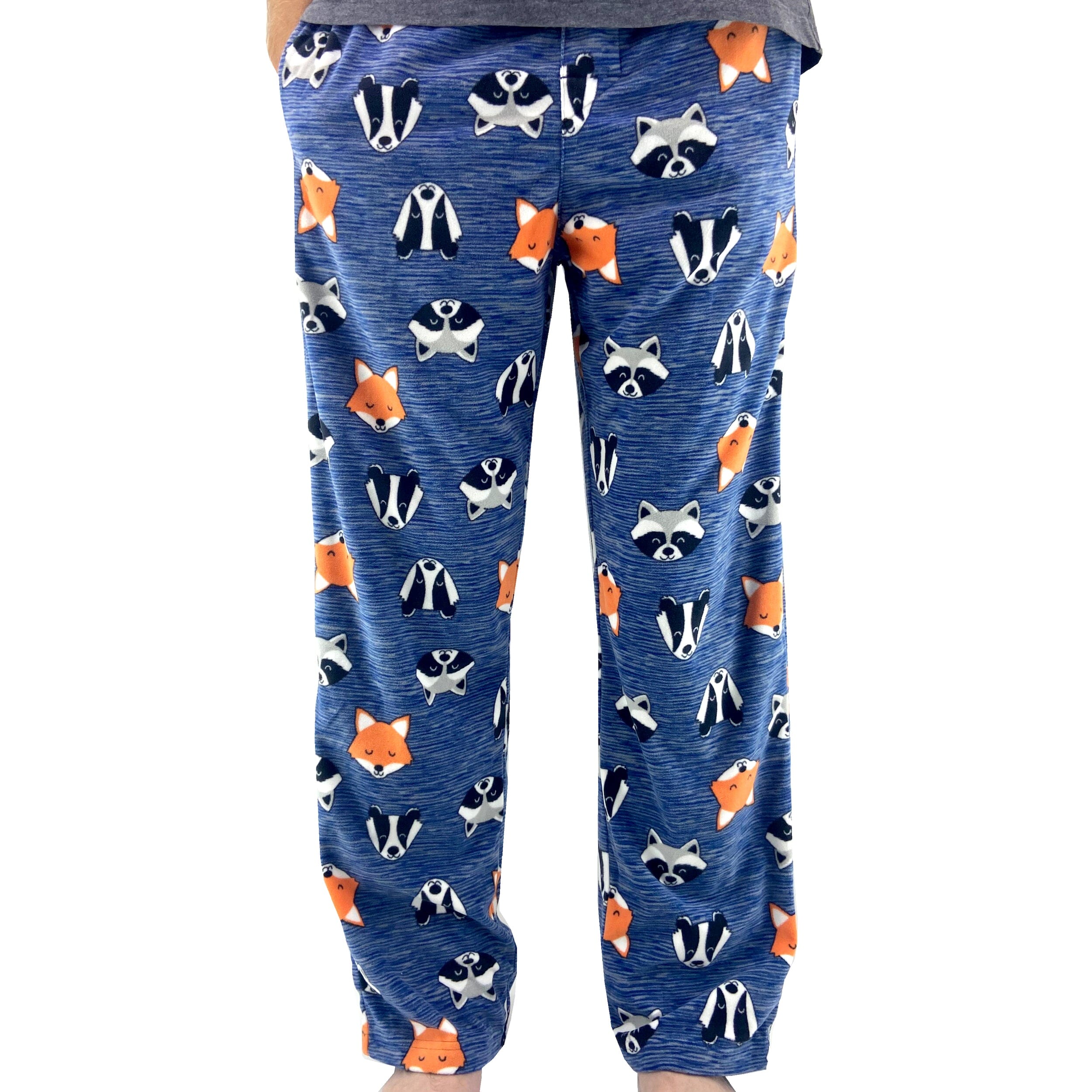 Polar Fleece Pajama Pants Set for Men Sleepwear PJs