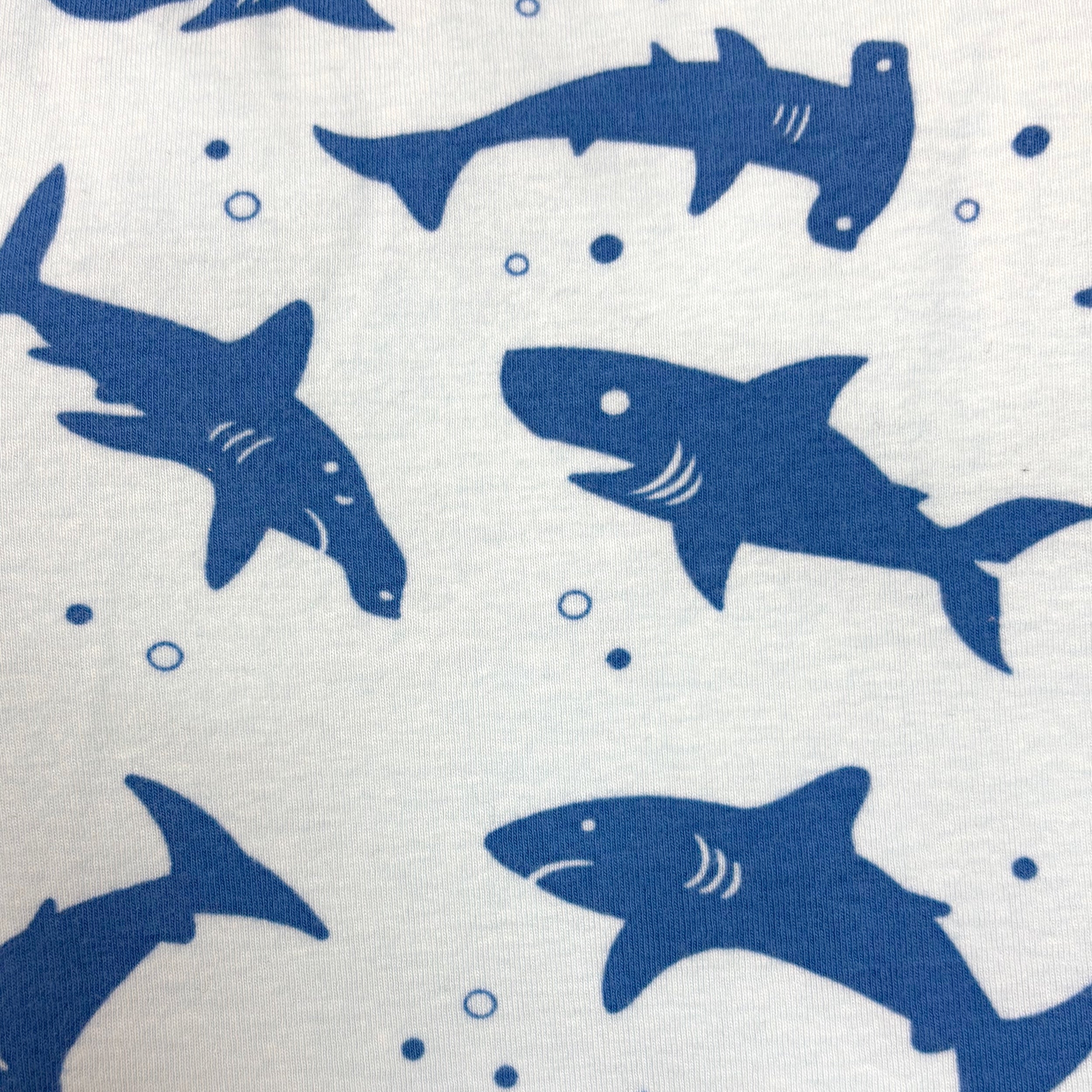 Men's Classic Great White Hammerhead Shark Print Long Pajama Bottoms