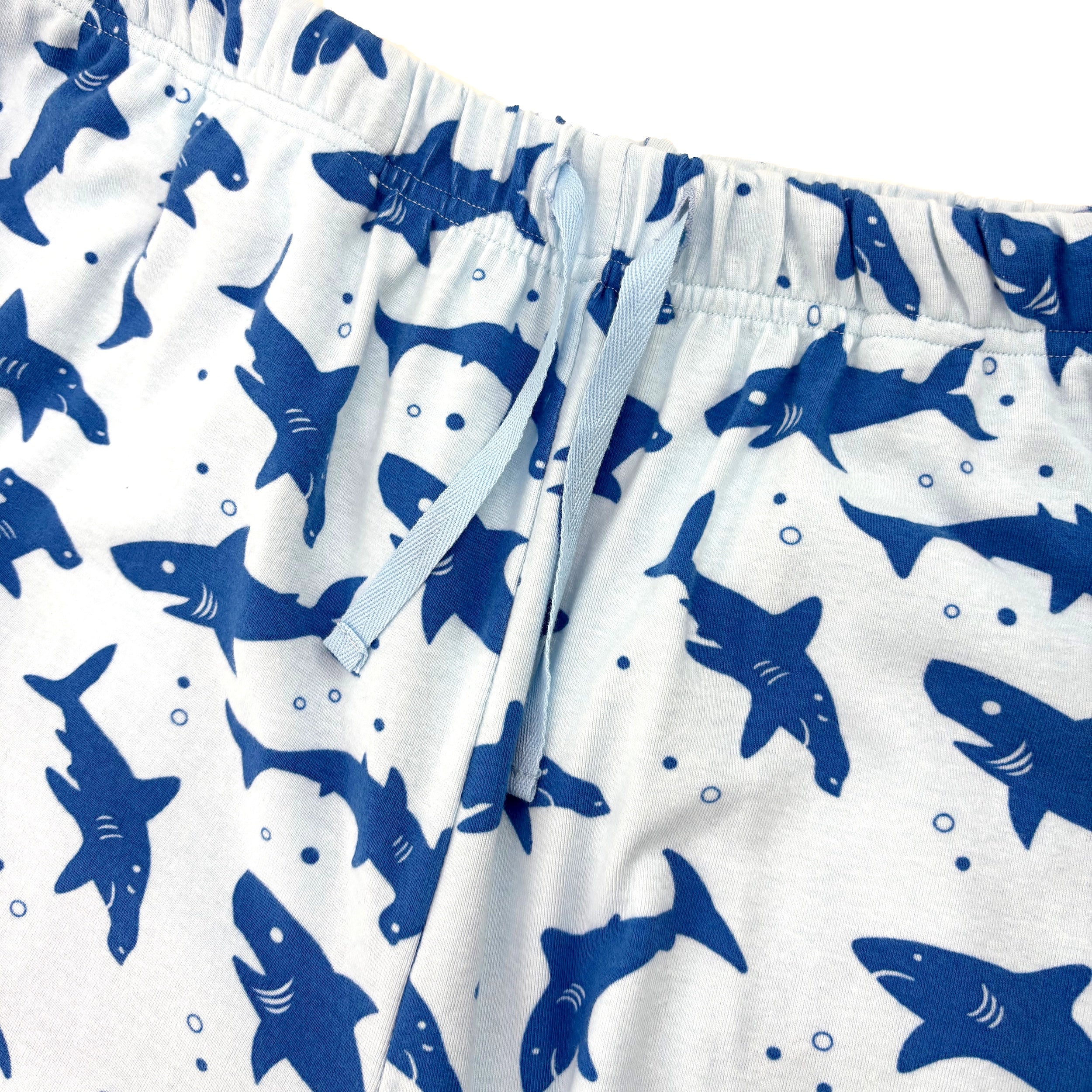 Men's Classic Great White Hammerhead Shark Print Long Pajama Bottoms