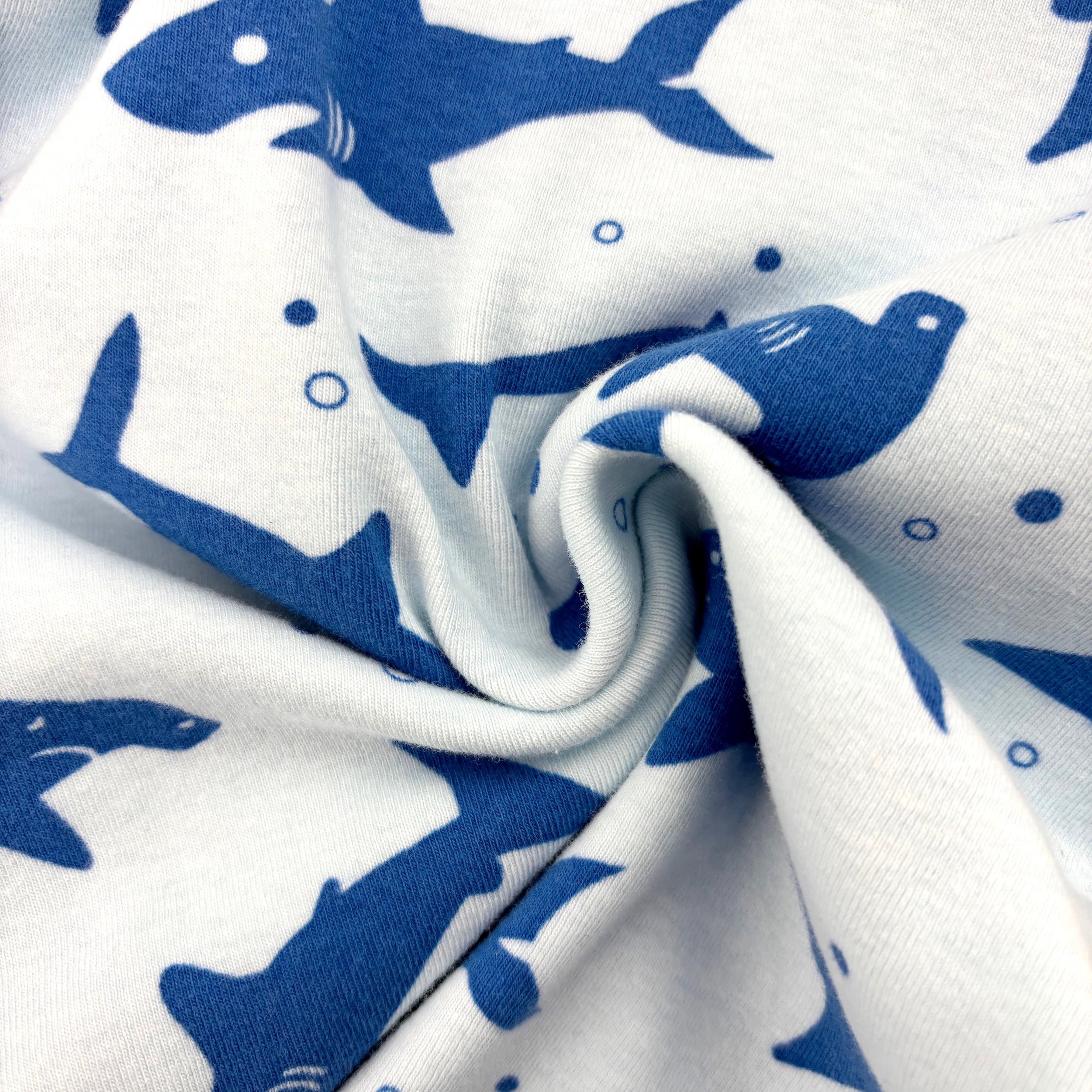 Men's Classic Great White Hammerhead Shark Print Long Pajama Bottoms