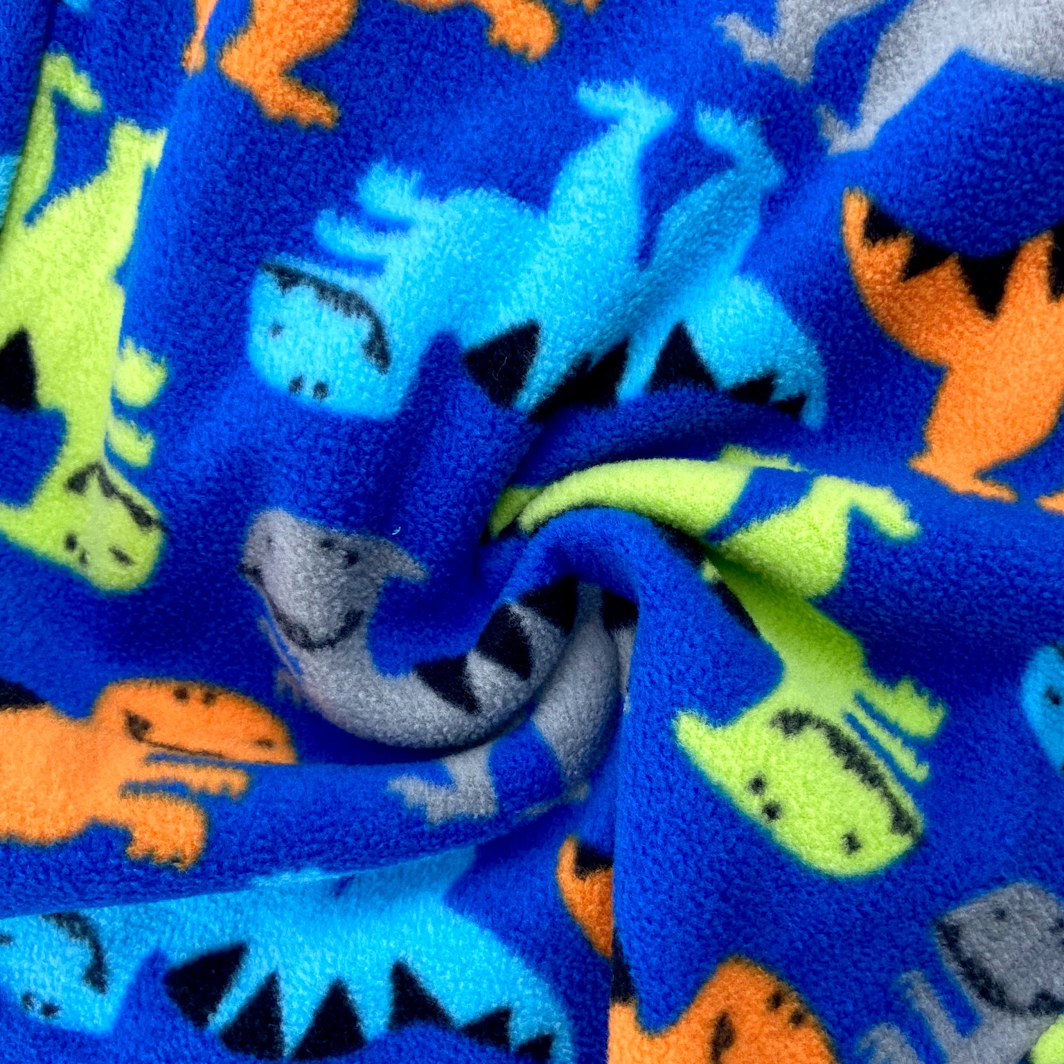 Men's Fun Colorful Velociraptor Dinosaur Patterned Fleece Pajama Pants