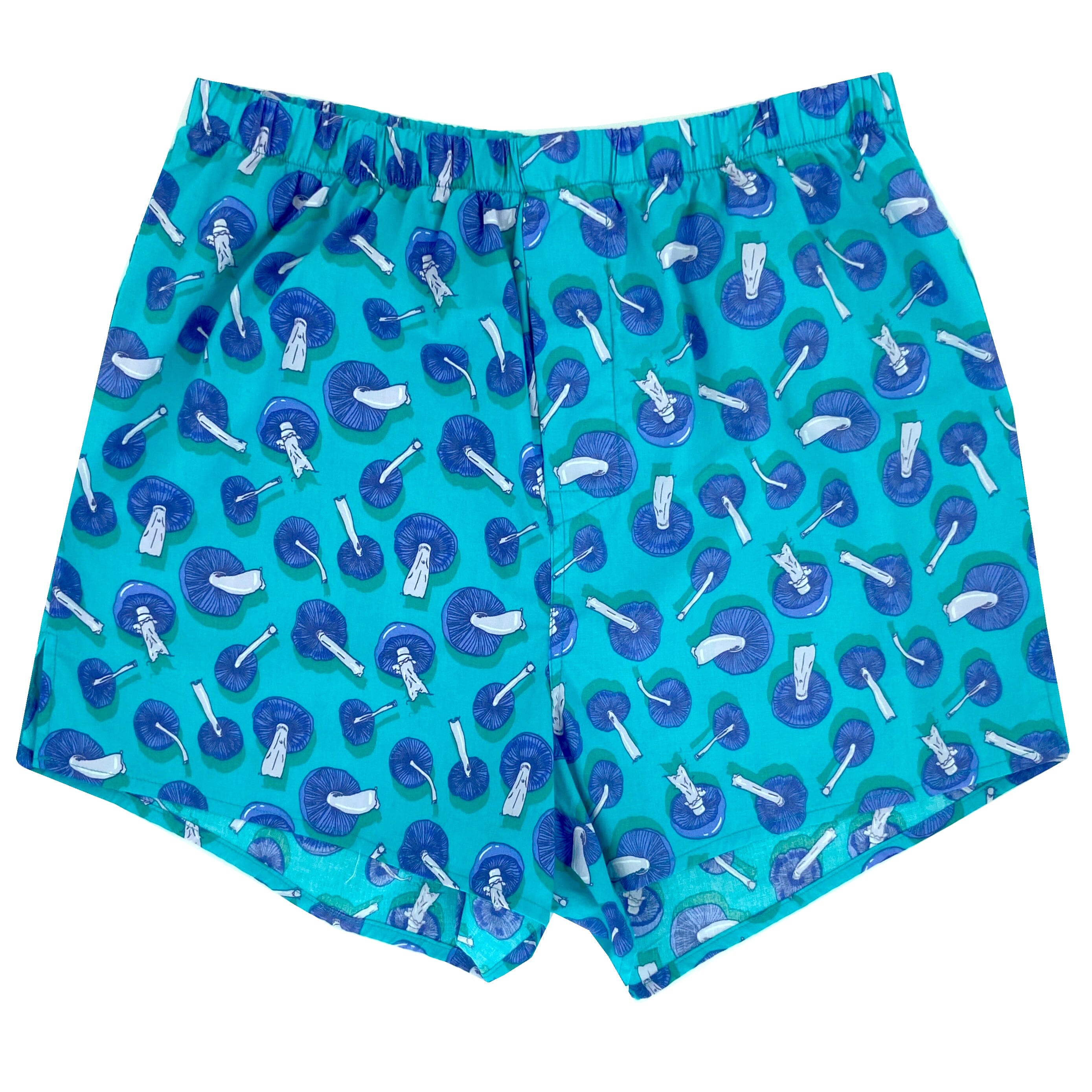 Men's Trippy Psychedelic Mushroom Shroom All Over Print Boxer Shorts 