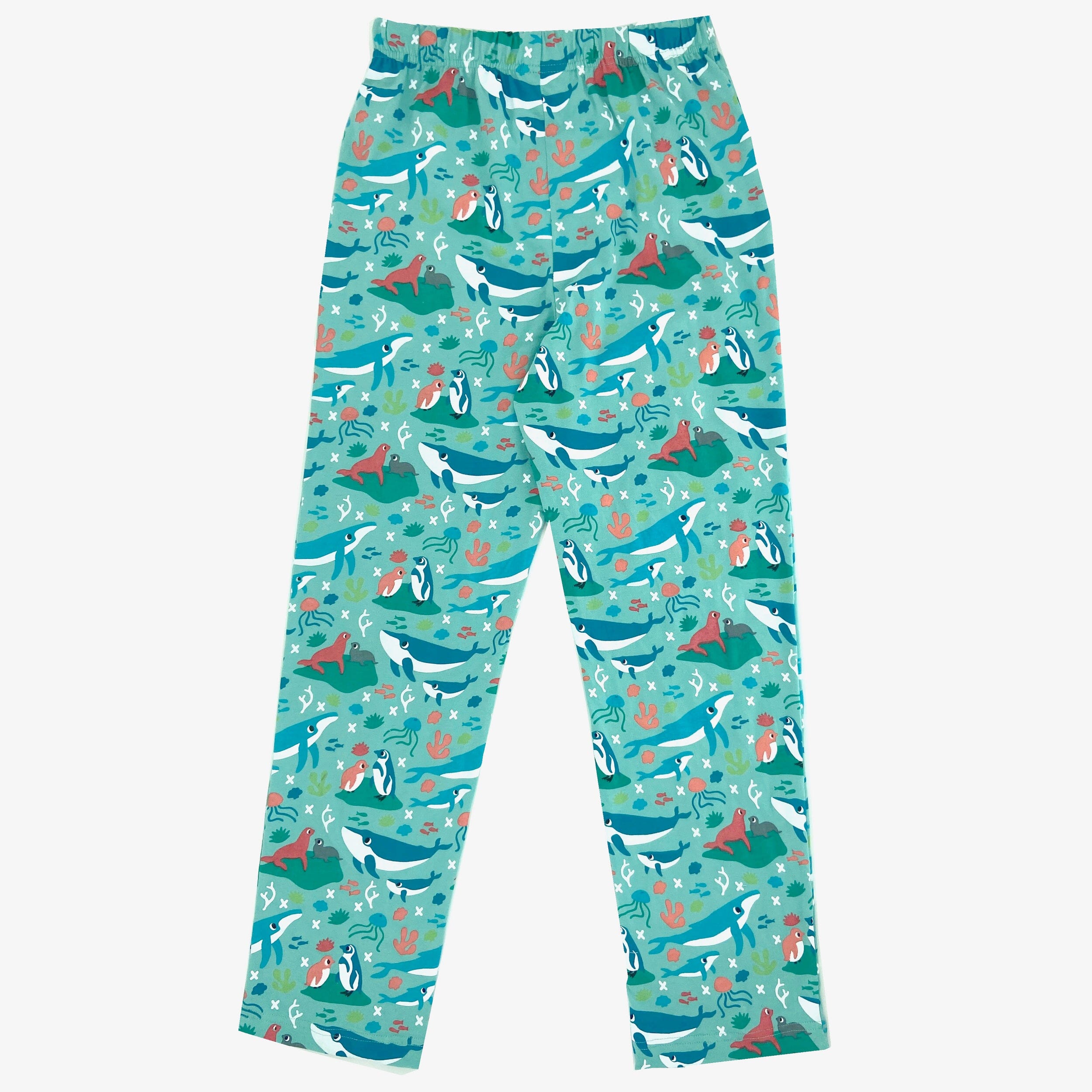 Women's whale 2025 print pajamas