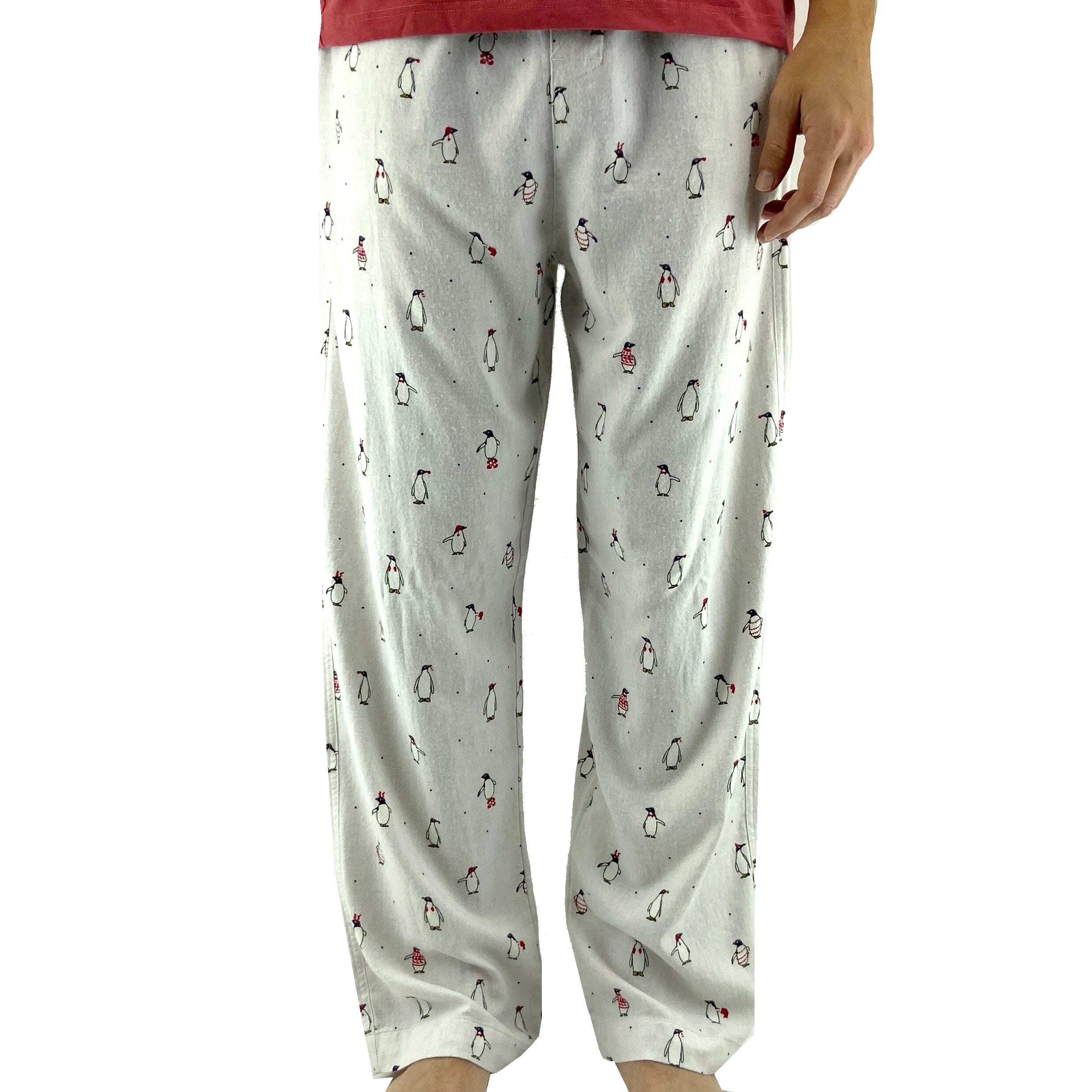 Mens woven online pajamas