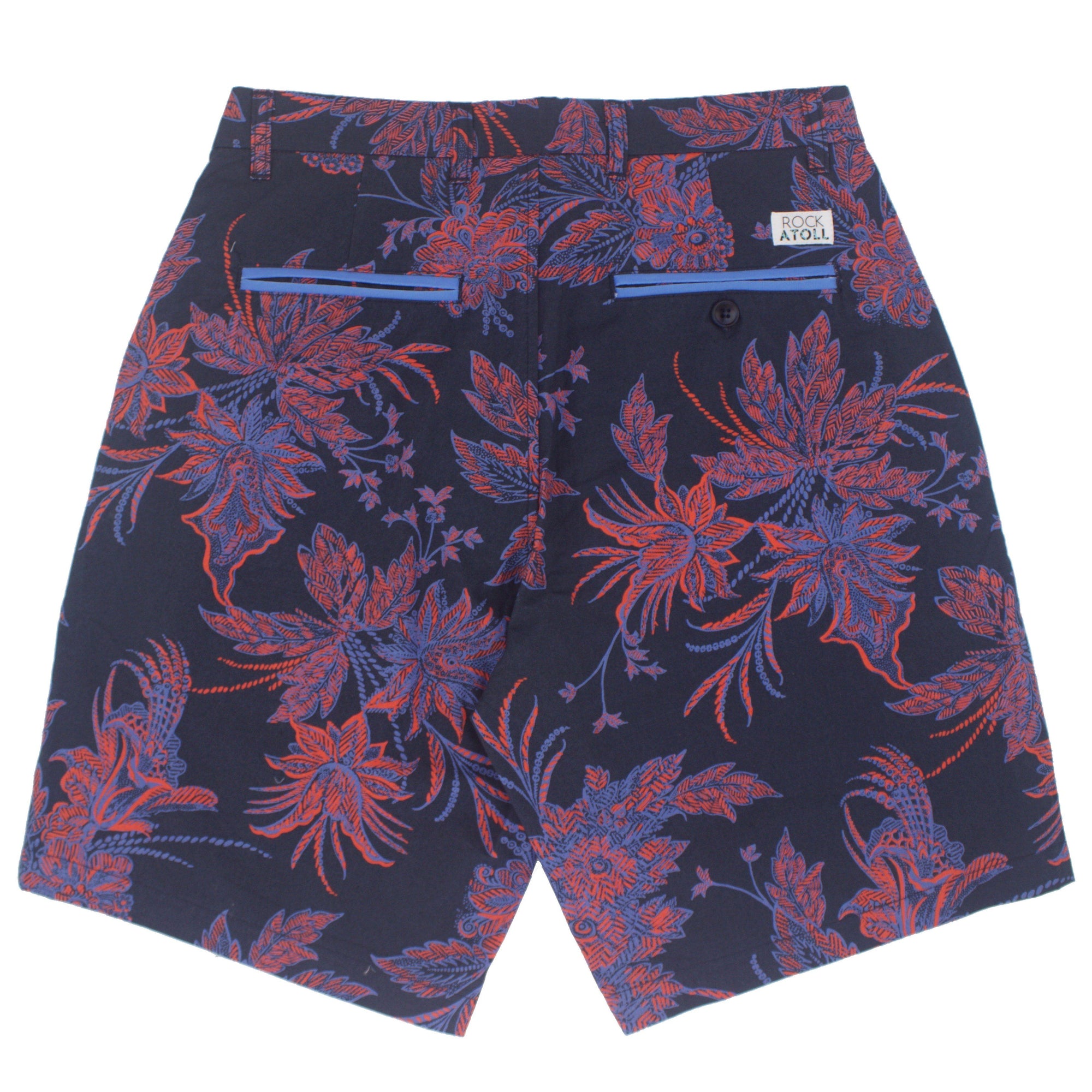 Red And Blue Shorts For Men. Buy Mens Floral Shorts Online