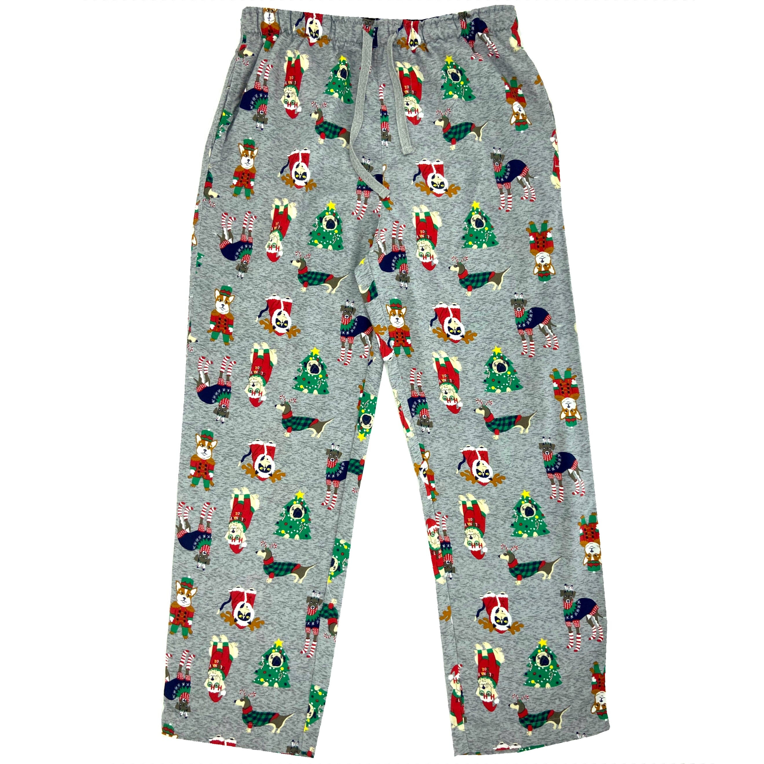 Men's pajama pants discount with dogs on them