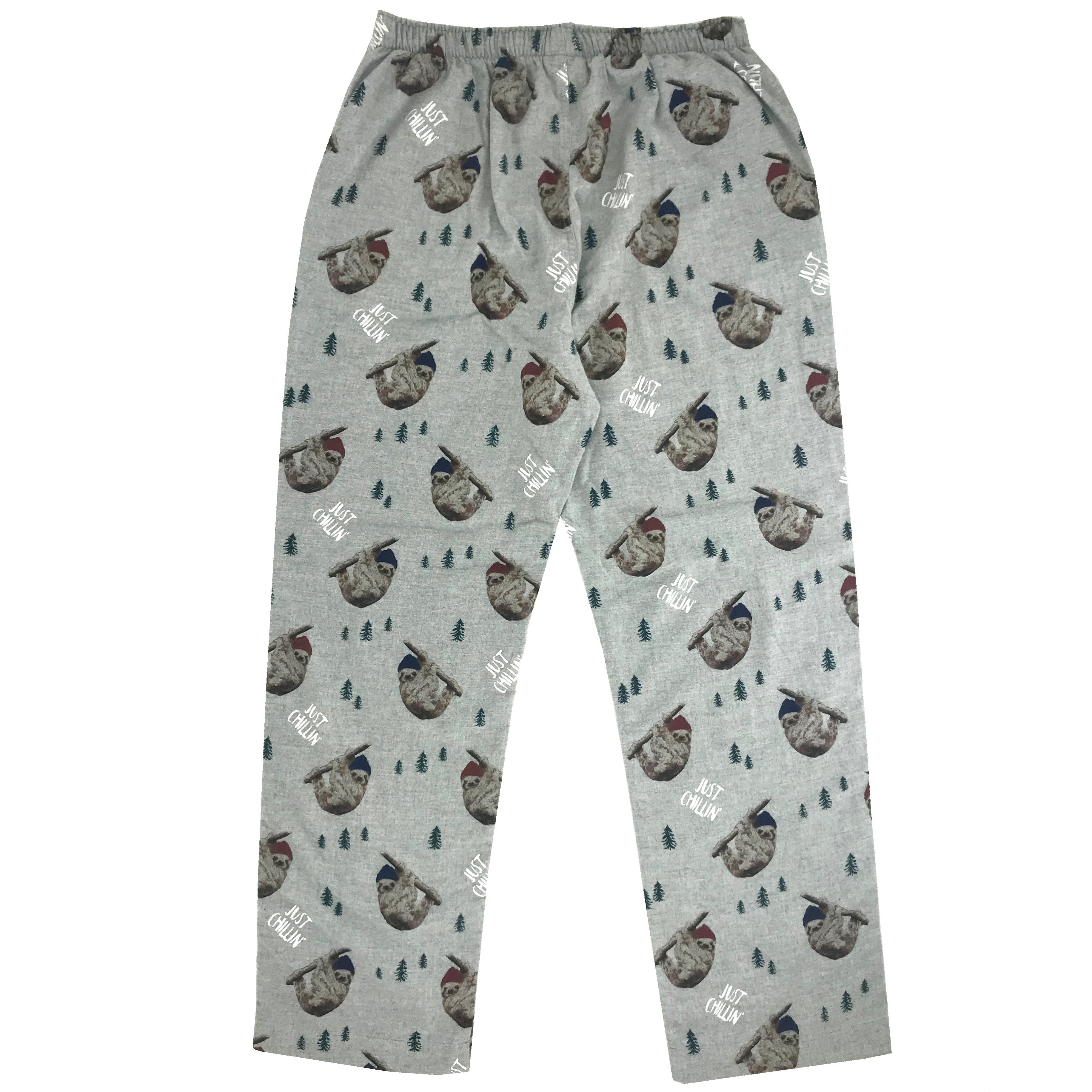 Mens sloth pyjamas new arrivals