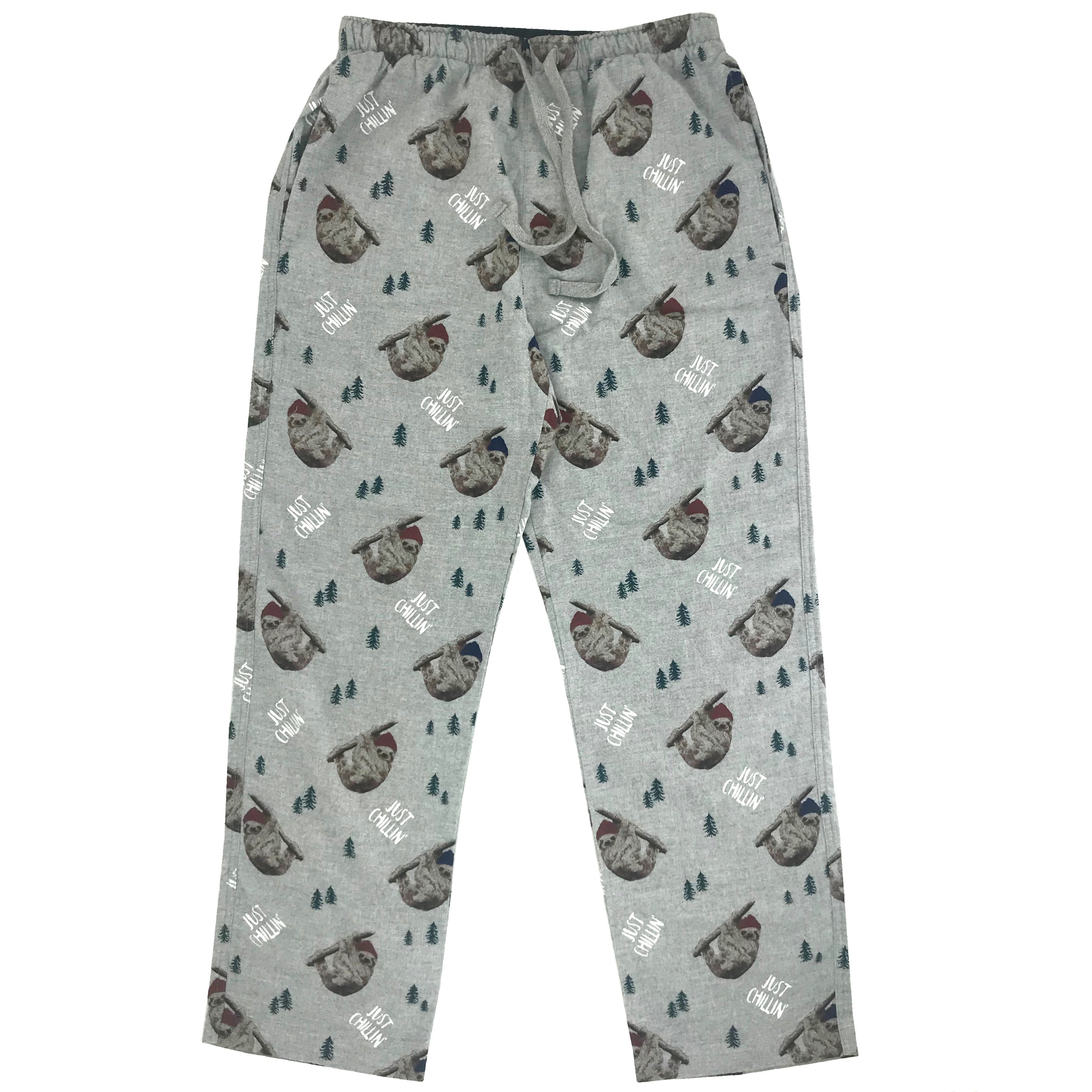 Sloth print online pajamas